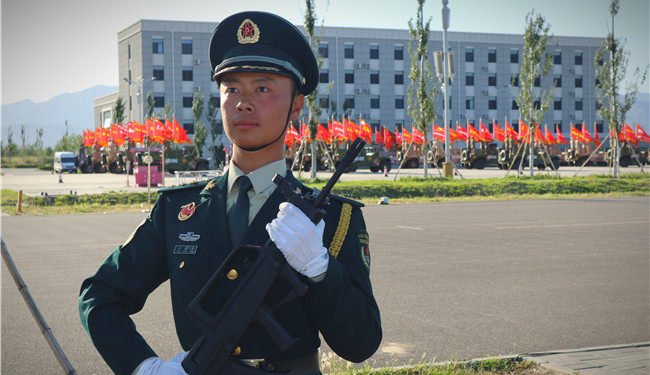 “我们是驻陕官兵！请祖国检阅！” 联勤保障部队驻陕某部6人参与阅兵