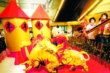 浓浓的年味儿！我省各地装扮一新迎新春